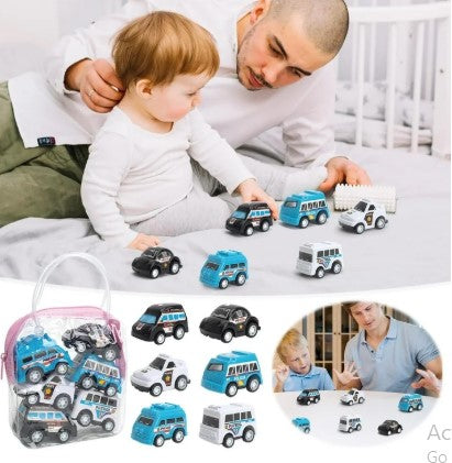 Toddlers Cute Twist-Forward Movement Clockwork Spring Engineering Car Toy