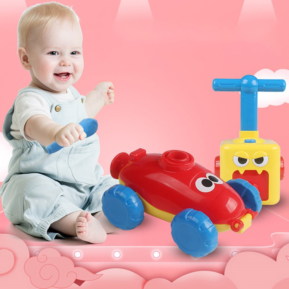 Children's Air Balloon Powered Car Toy