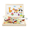 Children's Magnetic Jigsaw Puzzle Cartoon Animal