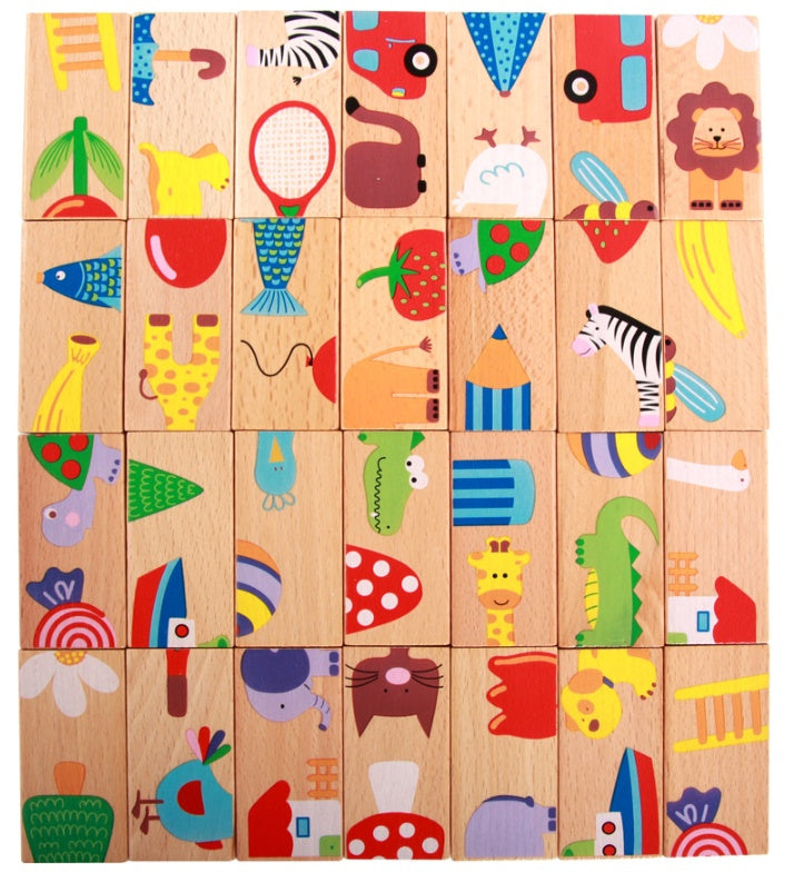 28 Animal Dominoes for Kids