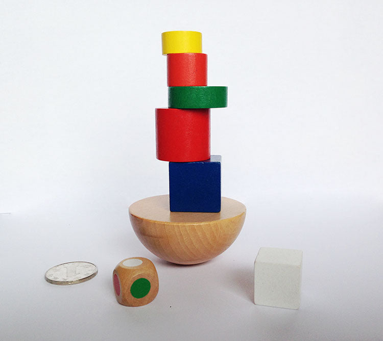 Kids Wooden Puzzle Balance Toy