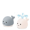 Whale Floating Spraying Water Bath Toys With Light Music LED Light