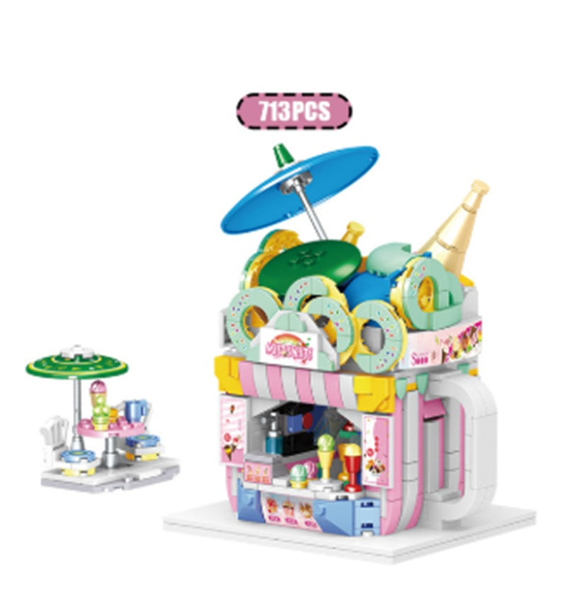 Burger Fruit Girl Assembled Toy