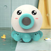Octopus Fountain Bath Toy Water Jet Rotating Shower for Kids