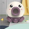 Octopus Fountain Bath Toy Water Jet Rotating Shower for Kids