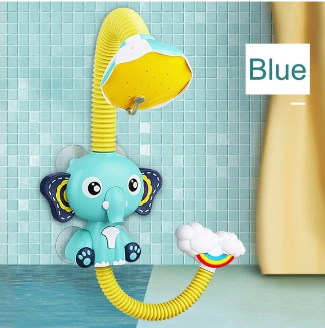 Bath Toys Baby Water Game Elephant Model Faucet Shower Electric Water Spray Toy For Kids