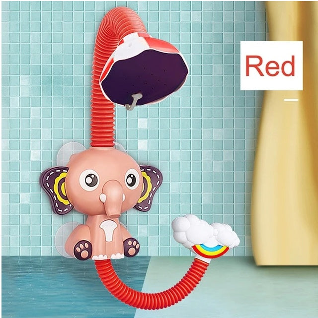 Bath Toys Baby Water Game Elephant Model Faucet Shower Electric Water Spray Toy For Kids