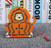 Children Magnetic Maze Toy Kids Wooden Puzzle Game Toy Kids