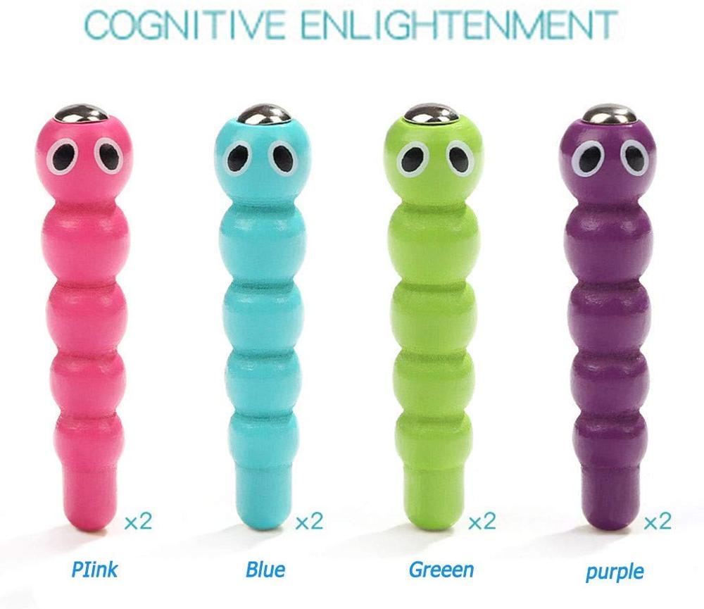 Woodpecker Magnetic Catch Worm Game