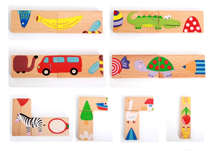 28 Animal Dominoes for Kids