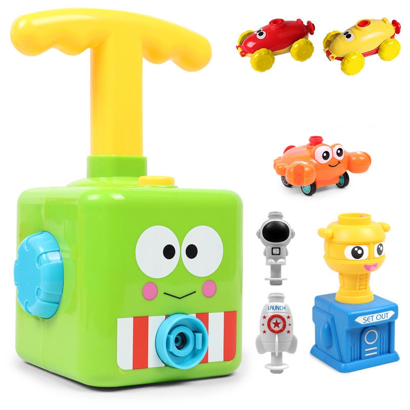 Children's Air Balloon Powered Car Toy