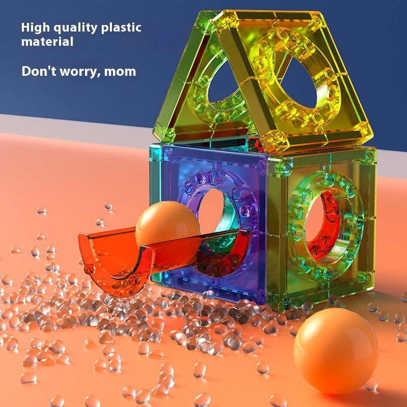 Magnetic Block Pipe Set Children's Puzzle Toy