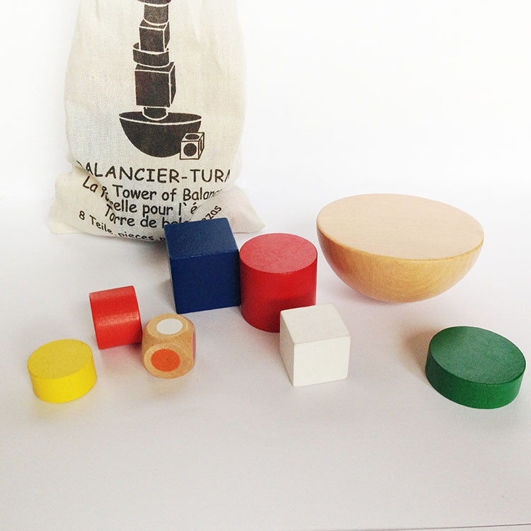 Kids Wooden Puzzle Balance Toy