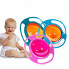 Magic Bowl 360 Degree Rotation Spill Resistant Gyro Bowl with Lid For Toddler Baby Kids