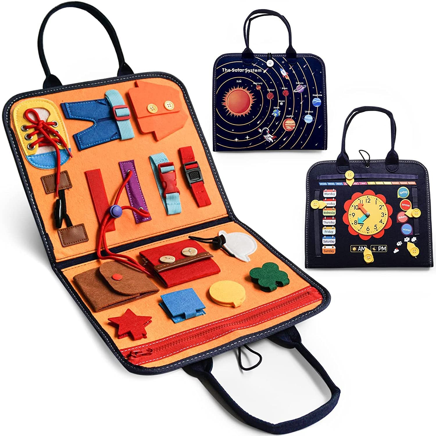 Montessori Clothing Handbag Teaching Aids Storage