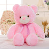 Creative Light Up LED Teddy Bear Stuffed Animals Plush Toy Colorful Glowing For Kids Pillow
