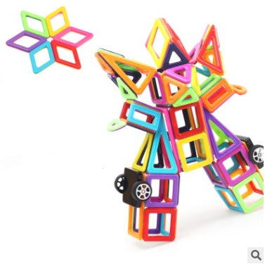 Magnetic Piece Building Blocks Early Education