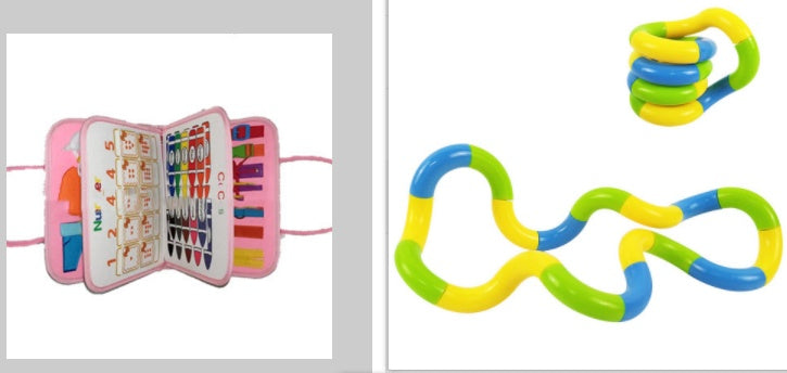 Busy Book for Baby Early Education and Preschool Sensory Learning Toy