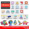 148 Pcs Magnetic Block Pipe Set Children's Puzzle Toy