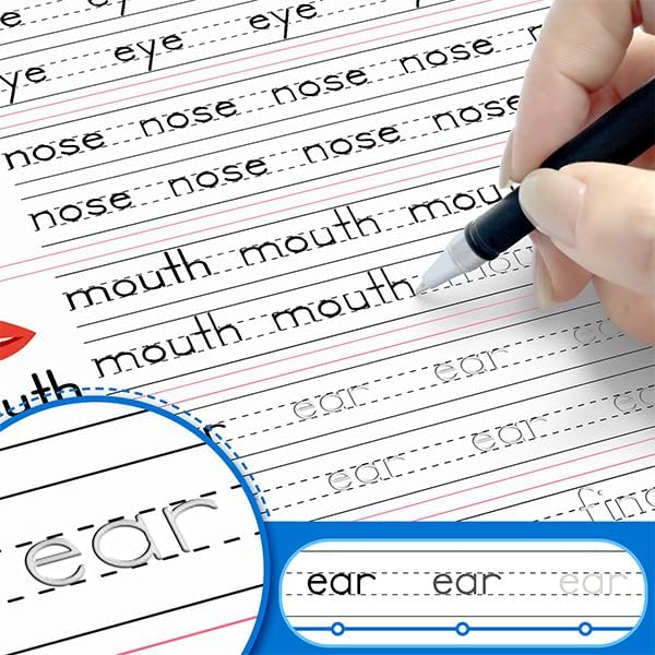 Children’s Magic Writing Practice Book