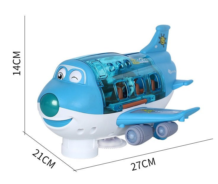 Rotating Electric Airplane Toy Kids