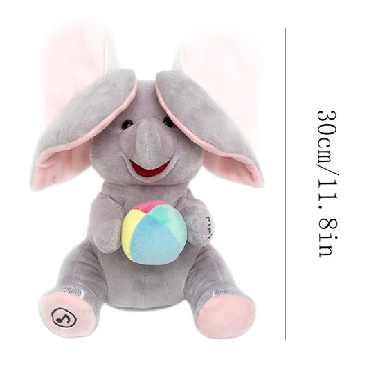 Hide-and-Seek Elephant Plush Toy