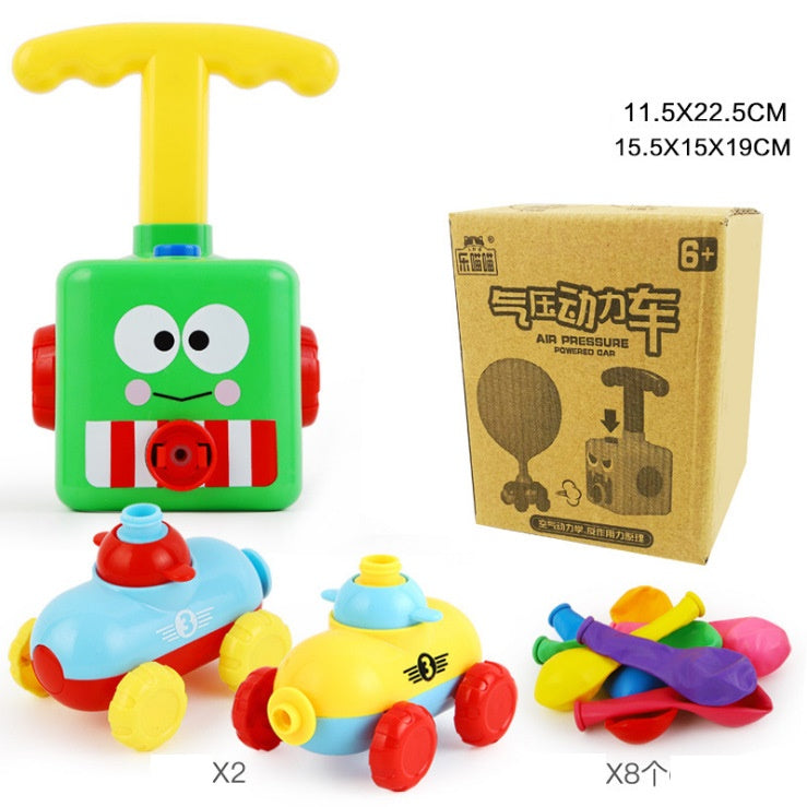 Children's Air Balloon Powered Car Toy