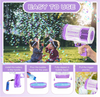 Bubble Gun Rocket 69 Holes Soap Bubbles Machine Gun