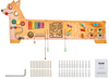 Puppy Activity Wall Busy Board Panels 12 Wall Activities Board, Montessori Sensory Wall Panel for Kids 3-12 Years