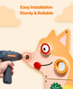 Puppy Activity Wall Busy Board Panels 12 Wall Activities Board, Montessori Sensory Wall Panel for Kids 3-12 Years