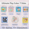 Montessori 6-in-1 Baby Activity Cube - Sensory Development & Fine Motor Educational Toy for Toddlers 18 Months+