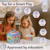 Montessori 6-in-1 Baby Activity Cube - Sensory Development & Fine Motor Educational Toy for Toddlers 18 Months+