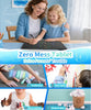 Rechargeable LCD Writing Tablet for Kids, 16 Inch Colorful Drawing Tablet, Educational Toddler Drawing Pad, Reusable Learning Toys for Kids (Ages 3-12)