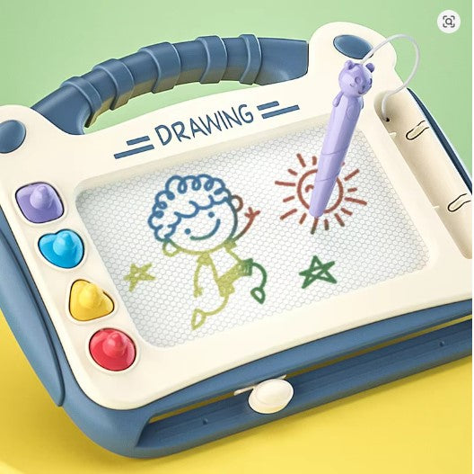 Children Cartoon Drawing Board Baby Puzzle Magnetic Writing Board Montessori Toy for Kids