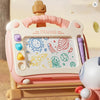 Children Cartoon Drawing Board Baby Puzzle Magnetic Writing Board Montessori Toy for Kids