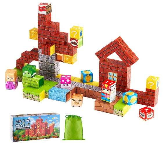 100 PCS Magnet Blocks Set Montessori Sensory Toys