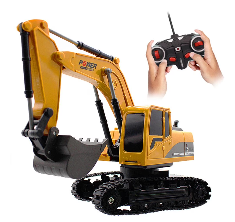 RC Excavator RC Model Car Toys Dump Truck Bulldozer Engineering Vehicle With Led Lights Music