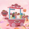Mini DIY Ice Cream and Candy Cart - Fun Simulation Toy for Kids
