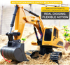 RC Excavator RC Model Car Toys Dump Truck Bulldozer Engineering Vehicle With Led Lights Music