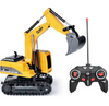 RC Excavator RC Model Car Toys Dump Truck Bulldozer Engineering Vehicle With Led Lights Music