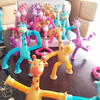 Telescopic Suction Cup Giraffe Toy-Animal Pop Tubes Fidget Toy for Boys & Girls