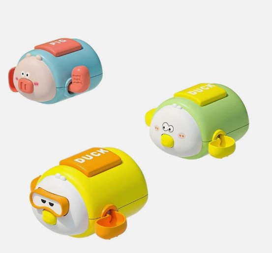 Children's Bath Toys Cartoon Clockwork Bath Water Toys