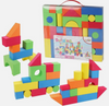 46pcs Soft Building Blocks, Large Educational STEM Toys for Preschool Kids