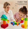 46pcs Soft Building Blocks, Large Educational STEM Toys for Preschool Kids