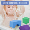 46pcs Soft Building Blocks, Large Educational STEM Toys for Preschool Kids
