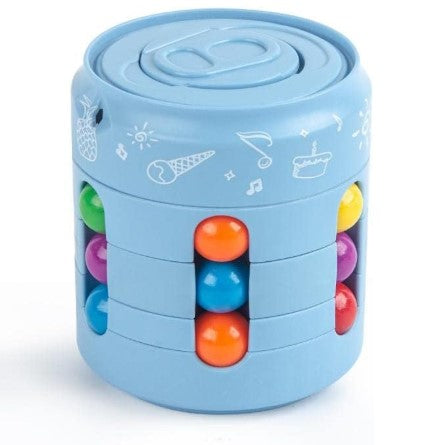 Magic Cube and Fidget Spinner Decompression Intelligence Toys