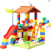 Classic Big Size Building Blocks House Assembly Construction Block Plastic Castle DIY Bricks Toys For Children