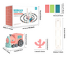 Electric Puzzle Dominoes Train Toys