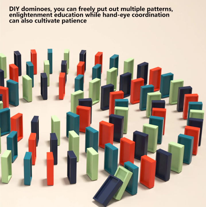 Electric Puzzle Dominoes Train Toys
