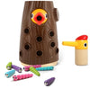 Montessori Toys for 2 Year Old - Magnetic Bird Feeding Games